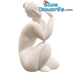 Nu féminin assis – Statue de collection d’Amedeo Modigliani – Pocket Art – Parastone – 10 cm