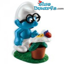25 willekeurig geselecteerde Smurfen met een verkeerd attribuut - Kinder Surprise 2008 - Ferrero - 4 cm