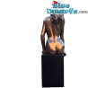 Mujer Sentada – Escultura Body Talk - Colección de Arte en Bronce - Parastone - 21 cm