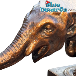 Éléphant asiatique mendiant - Statue collection Rembrandt Bugatti - Parastone - 15 x 24,5 cm