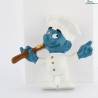 20042: Kuchenchef Schlumpf (Löffe: grau)