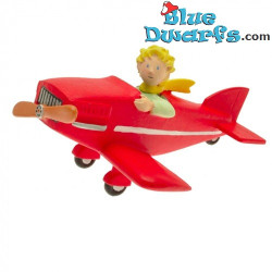 Il Piccolo Principe che vola con il suo aereo – Statuetta Il Piccolo Principe – Plastoy – 7 x 7 x 4,5 cm