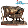 Cow feeding her Calf- Les Animaliers - Pierre Jules Mene Collection Figurine -  Parastone - 12 cm