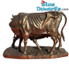 Cow feeding her Calf- Les Animaliers - Pierre Jules Mene Collection Figurine -  Parastone - 12 cm