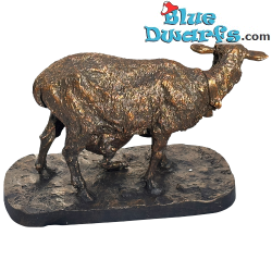 Schaf das sein Lamm säugt – Les Animaliers – Figur aus der Pierre-Jules-Mêne-Kollektion – Parastone – 9 cm