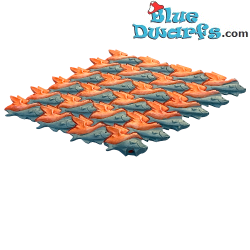 Bird and Fish - Maurits Cornelis Escher Collection Figurine -  Parastone - 17 cm