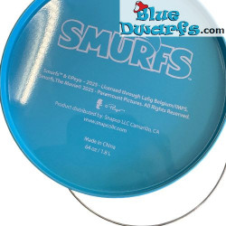 Smurfs Popcorn Bucket – Mama Poot & Baby Poot Inside – Metal – Smurfs Movie Merchandise – 2025 – 14 cm