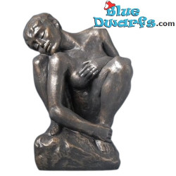 La mujer agachada – Estatua coleccionable de Auguste Rodin – Parastone - 12 cm