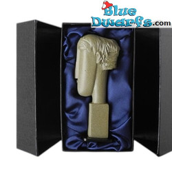 Tête – Estatua de colección de Amedeo Modigliani – Pocket Art – Parastone – 12 cm