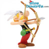 Astérix disparando con arco y flecha – Figura de Astérix y Obélix – Plastoy – 6,5 cm