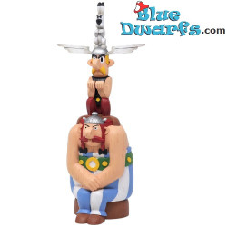 Figurine totem Astérix - Astérix, Obélix et Idéfix - Figurine en résine - Plastoy - 40 cm