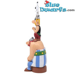 Asterix-Totemfigur - Asterix, Obelix und Idefix - Resinfigur - Plastoy - 40 cm