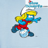 Smurfin die voetbal speelt – Trui De Smurfen – Licht Blauw – Hingly