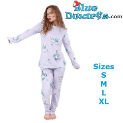 Luilaksmurf – Smurfen fluwelen slaap pyjama – Cozee