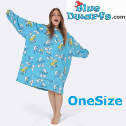 La Schtroumpfette – Plaid Vêtement Cozee Taille Unique pour Femmes