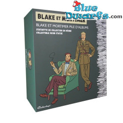 Blake und Mortimer und ihr Stapel von Alben – Blake & Mortimer – Resinfigur – Plastoy – 25 cm