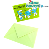 Smurfen vieren een verjaardag - De Smurfen pop-up verjaardagskaart - Italiaanse taal - Cromo - 11,5 x 17 cm