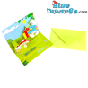 Grand Schtroumpf sautant et Schtroumpf Farceur - Carte d’anniversaire pop-up Les Schtroumpfs - Cromo - 11,5 x 17 cm