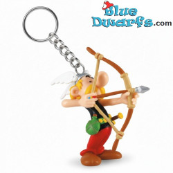 Asterix schiet met pijl en boog - Asterix & Obelix sleutelhanger - Plastoy - 6 cm