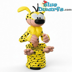 Marsupilami sautant sur sa queue - Tirelire Marsupilami - Plastoy - 15 cm