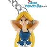 Falbala met haar handen in haar haar - Asterix & Obelix sleutelhanger - Plastoy - 7,5 cm