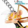 Astérix shooting with a bow and arrow - Asterix & Obelix Keychain on Blister - Plastoy - 6 cm