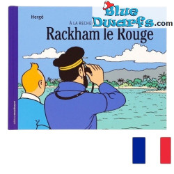 À la recherche du trésor de Rackham le Rouge - Libro di Tintin - Hergé - Edizione francese - Copertina rigida - Moulinsart