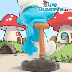 Puffo Pignore - Figurina Puffo - Giochi Preziosi - 2024 - 5,5 cm