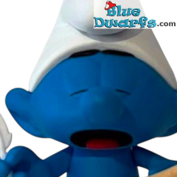 Dichtersmurf - Collector Mates Beeldjes - Serie Twee - Zeldzame Smurfen Beeldjes - 2021 - +/- 9 cm