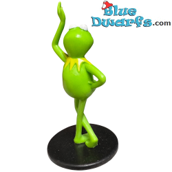 Kermit la rana de pie - Figura de juego - base negra - 10 cm