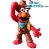 Sesamstraat Cowboy speelfiguurtje - Elmo (+/- 7cm)