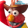 Sesamstraat Cowboy speelfiguurtje - Elmo (+/- 7cm)