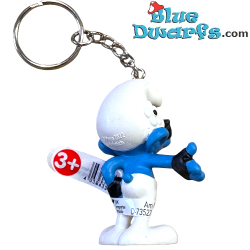 20842: Vanity Smurf, the designer (2023) - Keyring - Schleich - 5,5 cm