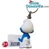 20844 : Schtroumpf durable avec globe (2023) - Porte-clés - Schleich - 5,5 cm