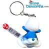 20844: Duurzame Smurf met wereldbol (2023) - Sleutelhanger - Schleich - 5,5 cm