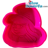 Stampo da forno in silicone trendy Puffetta – Rosa – 14x12 cm