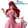 Arielin pink dress - Disney figurine - The little mermaid - 8cm
