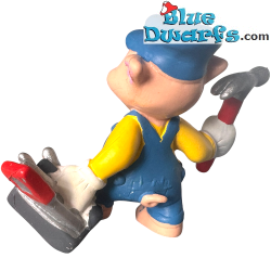 Praktisch Biggetje - De Drie Kleine Biggetjes - Disney figuur - Bullyland - 6,5 cm