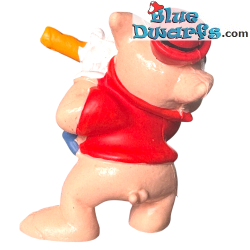 Cochon Flûtiste - Les Trois Petits Cochons - Figurine Disney - Bullyland - 6,5 cm