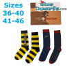 Lucky Luke - Caja con 2 pares de calcetines de Lucky Luke – Lucky Comics - Bavarian Caps