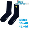 Woodstock – Calcetines deportivos Snoopy – Negro – Peanuts x Bavarian Caps