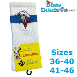 Lucky Luke - Chaussettes de sport Lucky Luke – Blanc – Lucky Comics - Bavarian Caps