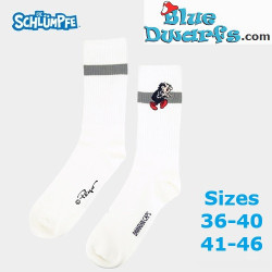 Gargamel chassant les Schtroumpfs - chaussettes de sport - Adultes - Bavarian Caps