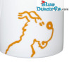 Snowy, Tintin's dog in silhouette - orange - 250ML