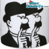 Mug Dupond et Dupont - Détectives dans la série Tintin - Noir/Blanc - 250ML