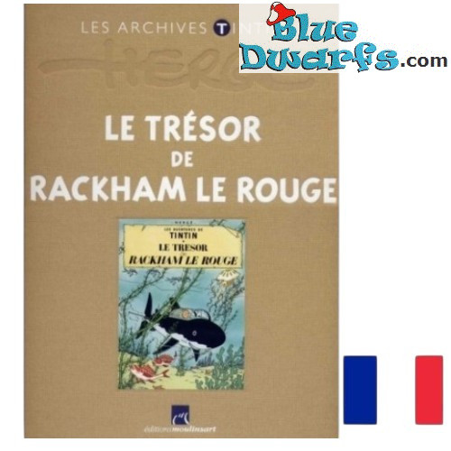 Les Archives Tintin: Le trésor de rackham le rouge - Livre Tintin - Couverture rigide - Édition française - Moulinstart