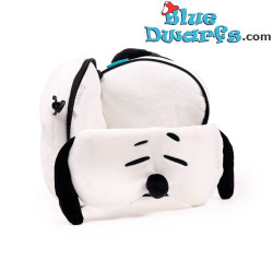 Snoopy Collectible Travel pillow with eye mask - Snoopy Merchandise - Peanuts - 17 x 9 x 20 cm