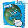 Wilde Smurf - De smurfen wandklok - groen - 25 cm