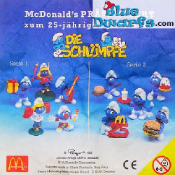 PROMO: Mc Donalds Set 1996 (10 Schlümpfe)