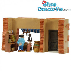 Le primeur de Nicae - De Markt van Nicae - Asterix & Obelix metalen verzamelbeeldje - Pixi: 2389 - 2026 - 15 x 9 x 5 cm